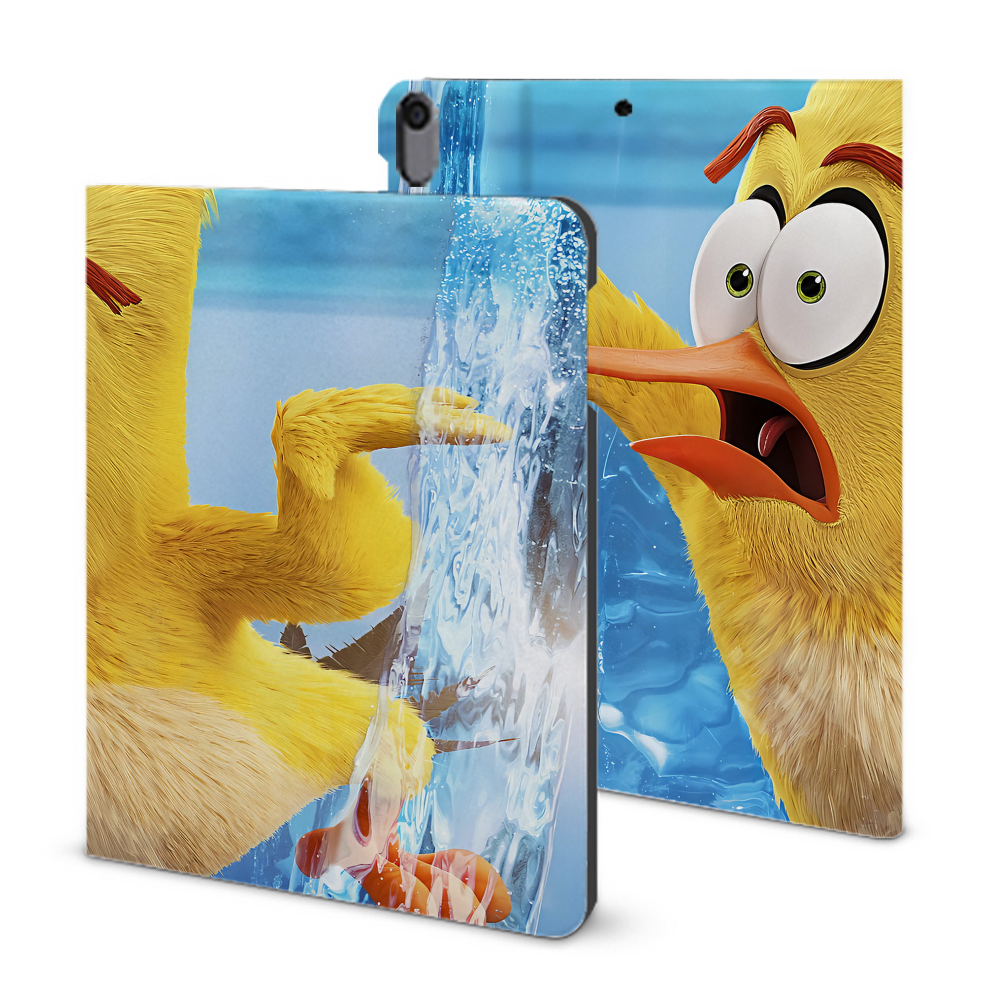 （画像用） Angry Birds アングリーバード IPad ケース ブック型 PUレザー TPU 耐衝撃 軽量 薄型 ペン収納なし 全面保護 IPad 各モデル対応